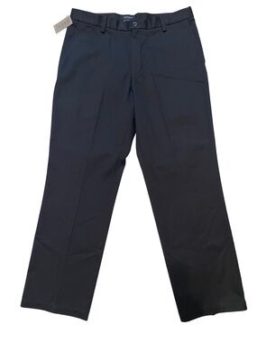 Dockers Men's D2 Straight
Fit Black Chino Pants 36×30
NWT Flat Front